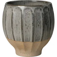 ERNST ruukku Harmaa-luonnollinen, Ø14x14 cm
