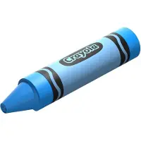 SanDisk Crayola USB-C 3.2 Gen 1 64 Gt -muistitikku, Cerulean Blue