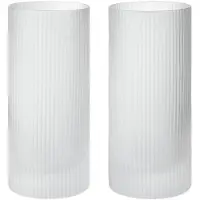 Ferm Living Ripple Highball-lasit 48 cl, 2-pack Kirkas