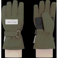 Mini A Ture Matcelio Gloves - Khaki green - 10/12Y