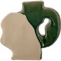 Bloomingville River Vase - Green - H20CM