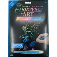 Kärkkäinen Rainbow fairy A4 raaputustaidesetti