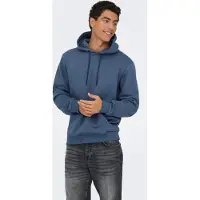 Only & Sons Onsceres Hoodie Sweat Noos - Blue - XL