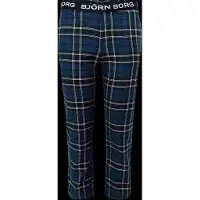 Björn Borg Core Flannel Pyjama Pants - Blue - 122-128
