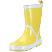 Playshoes Kumisaappaat keltainen / valkoinen