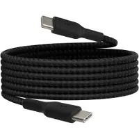Belkin BOOSTCHARGE USB-C to USB-C 60W Cable 2.0m Braided Black
