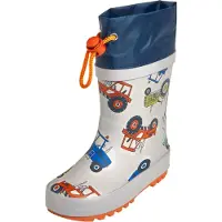 Playshoes Kumisaappaat marine / vaaleansininen / vaaleanharmaa / tummanoranssi