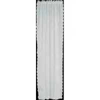 Noble House Gardin Lace Flower Hvid 130X250 - White - 130X250CM