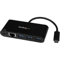 StarTech.com USB 3.0 - STARTECH - 3-porttinen - Gigabit Ethernet - Power Delivery - Kompakti ja kannettava