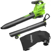 Greenworks Akkulehti-imuri/puhallin BL48L01-01; 2x24 V (ilman akkua ja laturia)