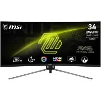 MSI MAG 345CQRDE, 86,4 cm (34"), 3440 x 1440 pikseliä, UltraWide Dual Quad HD, 1 ms, musta
