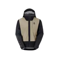 SCOTT Vertic 2.5L vedenpitävä takki musta/portobello beige miehet