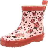 Playshoes Kumisaappaat roosa / vaaleanpunainen / musta