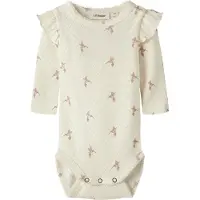 Lil´ Atelier Nbfrachello Tyl Ls Slim Body Hea Lil - Cream - 86