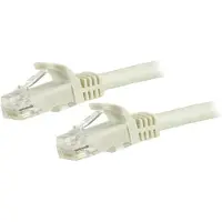 StarTech.com U/UTP Cat6 laitekaapeli, 7,5m, valkoinen