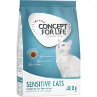 Concept for Life 10kg Sensitive Cats kissan kuivaruoka