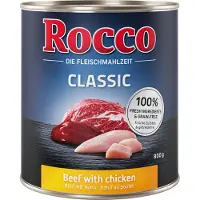 Rocco 24 x 800g Classic nauta ja kana