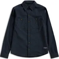 Bergans Nordmarka Flannel Shirt Men Navy Blue - S