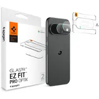 Spigen Google Pixel 11 Pro Glas.tR Ez Fit Optik Pro Kameralinssin Panssarilasi - 2 Kpl. - Läpinäkyvä