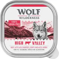 Wolf of Wilderness 6x300g Adult Wild Mixpack märkä viljaton koiranruoka
