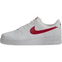 Nike Matalavartiset tennarit 'Air Force 1 '07' punainen / valkoinen