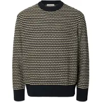 Selected Neulepaita 'SLMDarrell' kerma / yönsininen / tummanruskea