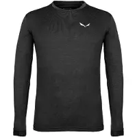 Salewa Puez Melange Dry L/S Tee Tekninen paita Miehet koko XL väri musta