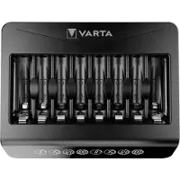 Varta LCD Multi Charger+ -akkulaturi, musta