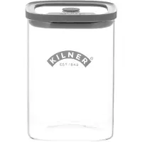 Kilner FRESH säilytyspurkki Kirkas harmaa, 1 l