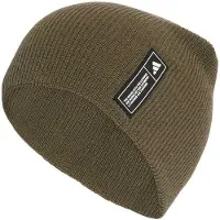 Adidas Ess Lbl Beanie - Khaki green - 56-58