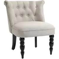 Aosom Nojatuoli Homcom 67x67x78cm, hiekan/mustan värinen
