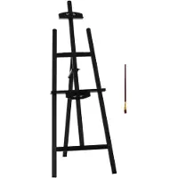 Aosom Teline Homcom 51,5x71,5x134,5cm, musta