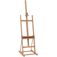 Aosom Teline Vinsetto 50,5x53x230cm, vaaleanruskea väri