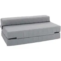 Aosom Lattiavuodesohva Homcom 138x80x50cm., harmaa