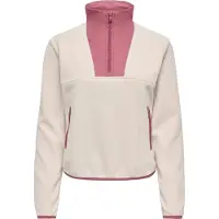 Only Play Onpbeth Hn Hz Ls Fleece Pullover - Cream - XL
