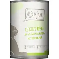 MjAMjAM 24x 400g kulinaarinen hirvenliha, kalkkuna & tuore karpalo kissan märkäruoka
