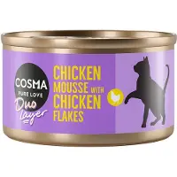 Cosma 24x70g DUO Layer tonnikalamousse sardiinipalojen kera