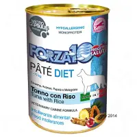 Forza10 6x400g Tuna & Rice Diet Paté