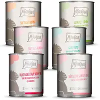 MjAMjAM 6x800g Mixpack 6 lajiketta kissan märkäruokaa