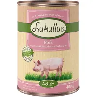 Lukullus 6x400g Adult sika -koiranruoka