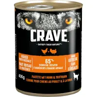 Crave 6 x 400 g Adult lajitelma 3 makua koiranruoka