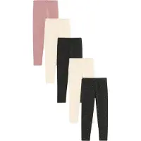 Cool Club Leggingsit vaaleabeige / vanha roosa / musta