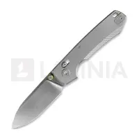 Vosteed Raccoon TiSlim Crossbar - Satin - Titanium kääntöveitsi, harmaa