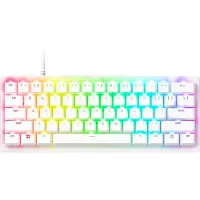 Razer Huntsman V3 Pro Mini, 60%, Langallinen, USB, Optinen näppäinkytkin, RGB LED, Valkoinen