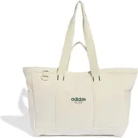 Adidas Urheilukassi 'CANVAS TOTE' ecru / vihreä