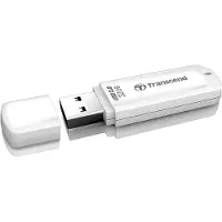 Transcend JetFlash elite 32GB JetFlash 370, 32 GB, USB A-tyyppi, 2.0, Suojus, 8,5 g, Valkoinen (TS32GJF370)