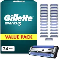Gillette Mach3 vaihtoterät 24 kpl