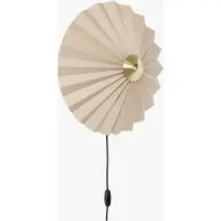 Hubsch Seinävalaisin Pliss, Beige