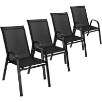 Springos Puutarhatuolisarja 73 x 55,5 x 93 cm, 4 kpl GF0117