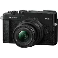 OM SYSTEM PEN Body Black + M. Zuiko Digital 14-42mm f/3,5-5,6 III